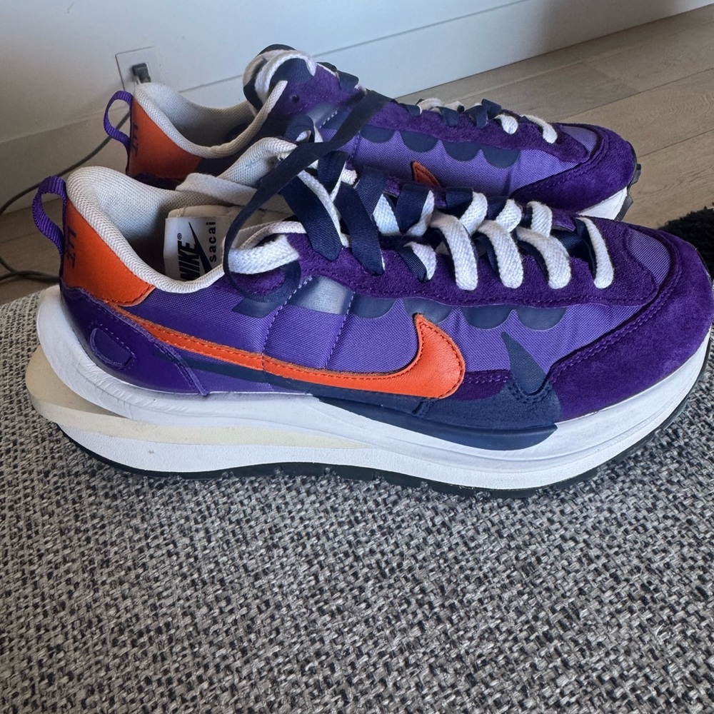 Nike Purple and Orange Men's Shoes
